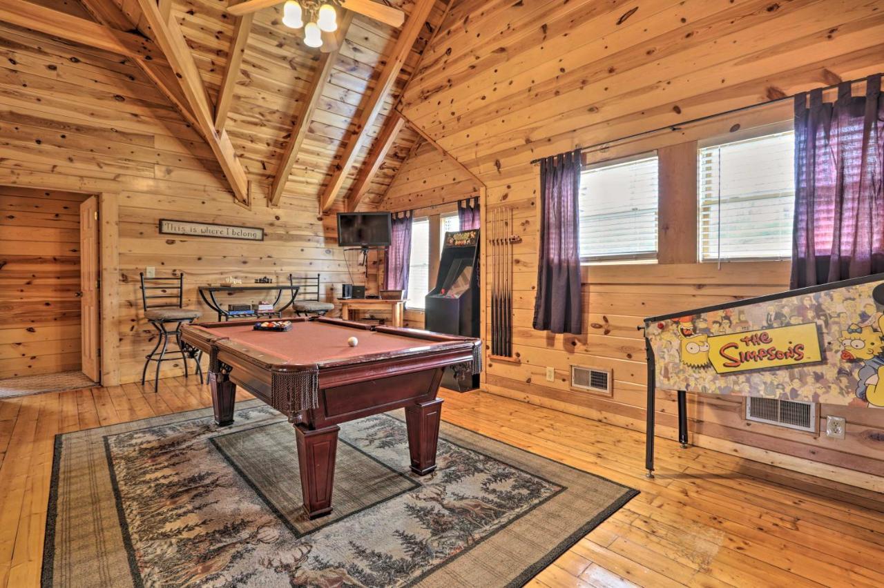 Pigeon Forge Cabin With Games, 1 Mi To Parkway! Экстерьер фото